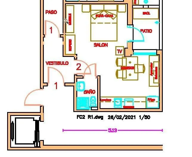 Small Apartment In Malaga Next To The Beach